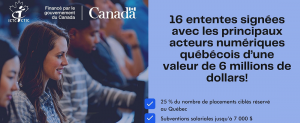 Le CRIM partie prenante d’une initiative pour accélérer l’intégration des talents dans l’entreprise