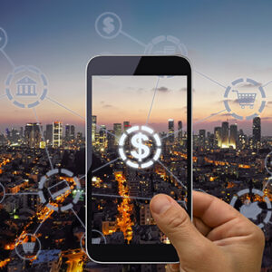 Fintech electronic banking mobile network technology