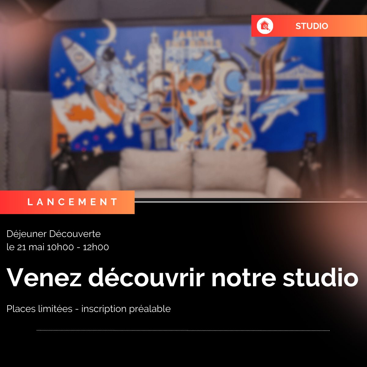 Inauguration du studio du CRIM