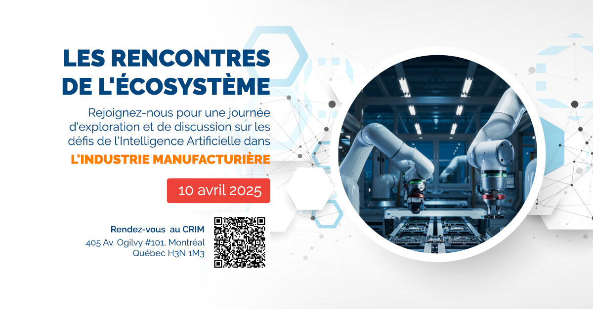 Les Rencontres de l’Écosystème : Manufacturier | IA