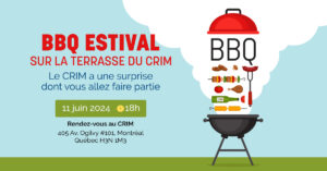 BBQ estival sur la terrasse du CRIM