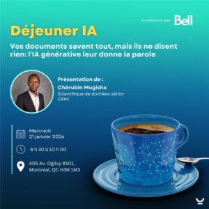 Déjeuner IA:  Vos documents savent tout, mais ils ne disent rien?   L’IA générative leur donne la parole