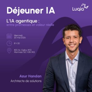 Déjeuner IA – L’IA agentique : entre promesses et valeur réelle