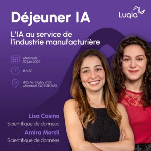 Déjeuner IA – L’IA au service de l’industrie manufacturière