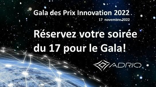 GALA DES PRIX INNOVATION 2022